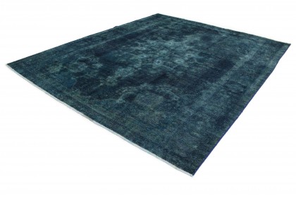 Vintage Teppich blau petrol in 370x300cm (2 / 4)
