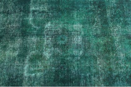 Vintage Teppich Grün Türkis in 310x200cm (3 / 11)