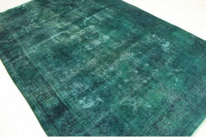 Vintage Teppich Grün Türkis in 310x200cm (5 / 11)