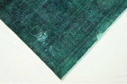 Vintage Teppich Grün Türkis in 310x200cm (7 / 11)