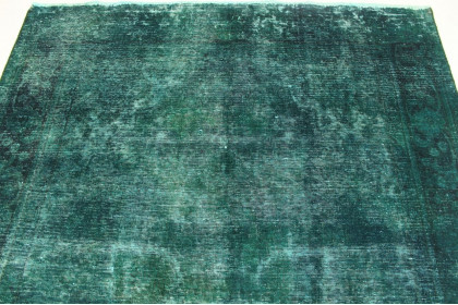 Vintage Teppich Grün Türkis in 310x200cm (8 / 11)