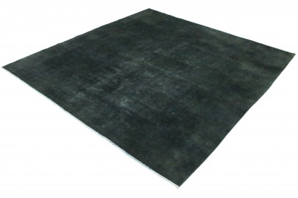 Vintage Rug Green Black in 310x300cm (3 / 6)