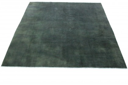 Vintage Rug Green Black in 310x300cm