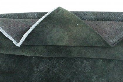Vintage Rug Green Black in 310x300cm (6 / 6)