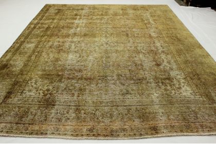 Vintage Rug Brown Beige in 380x290cm (3 / 11)