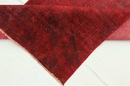 Vintage Teppich Rot in 190x110cm (3 / 6)