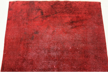 Vintage Teppich Rot in 190x110cm (4 / 6)