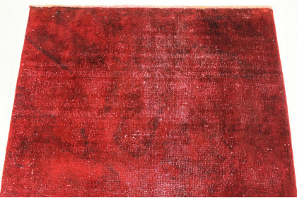 Vintage Teppich Rot in 190x110cm (5 / 6)