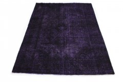 Vintage Rug Purple Black in 290x210cm