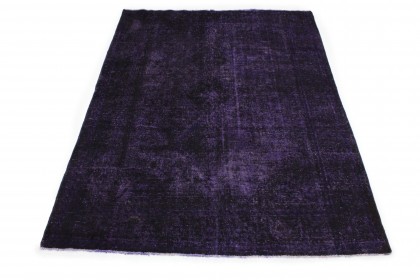 Vintage Teppich Lila Schwarz in 290x210cm (1 / 7)