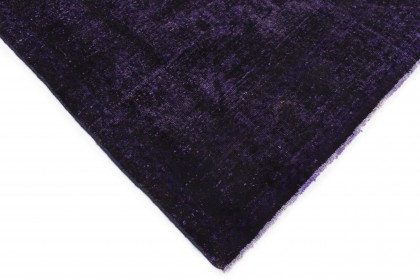 Vintage Teppich Lila Schwarz in 290x210cm (6 / 7)