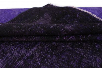 Vintage Teppich Lila Schwarz in 290x210cm (7 / 7)