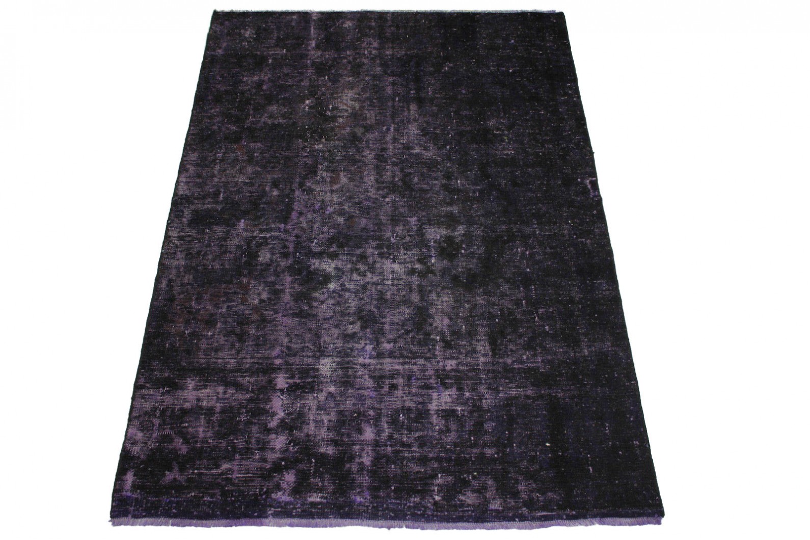 Vintage Teppich Lila Schwarz in 190x130cm (1 / 5) Vintage Teppich Lila Schwarz in 190x130cm (1 / 5)