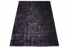 Vintage Rug Purple Black in 190x130cm