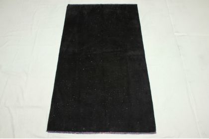 Vintage Teppich Schwarz in 190x110cm (11 / 11) Vintage Teppich Schwarz in 190x110cm (11 / 11)