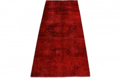 Vintage Rug Runner Red in 280x110cm