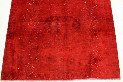 Vintage Teppich Läufer Rot in 280x110cm (6 / 8) Vintage Teppich Läufer Rot in 280x110cm (6 / 8)