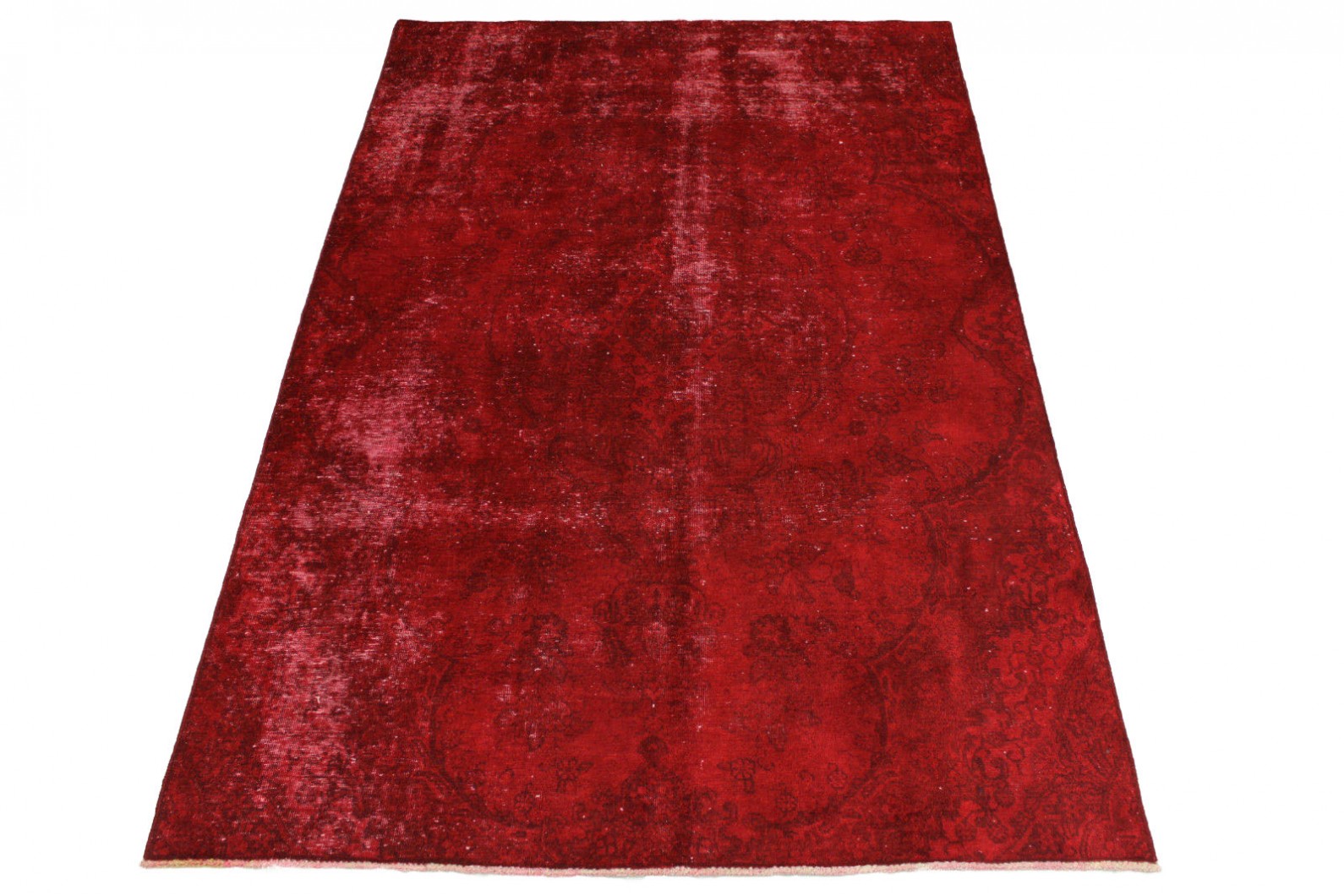 Vintage Teppich Rot in 270x170cm (1 / 5) Vintage Teppich Rot in 270x170cm (1 / 5)