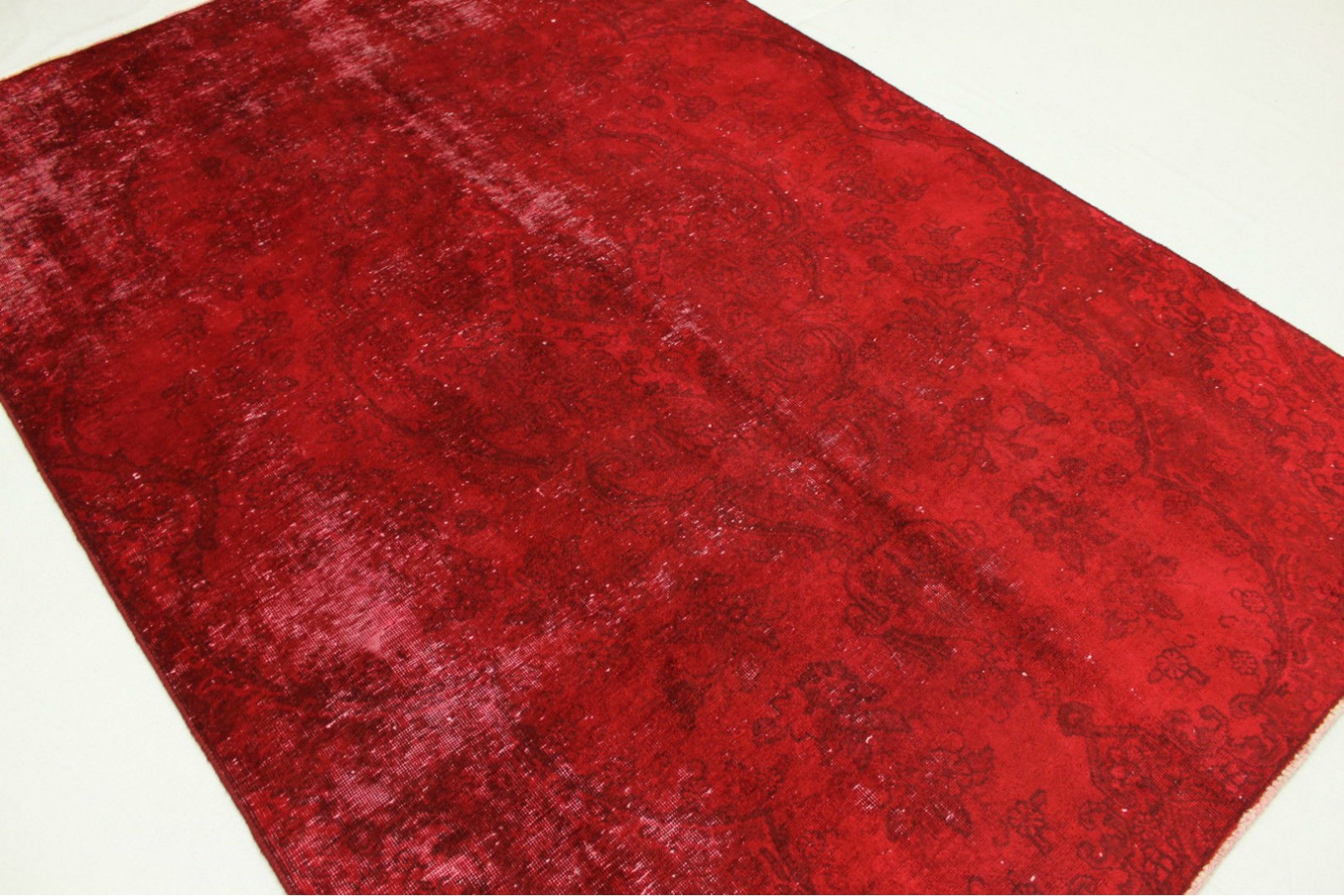 Vintage Teppich Rot in 270x170cm (2 / 5) Vintage Teppich Rot in 270x170cm (2 / 5)