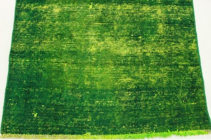 Vintage Teppich Läufer Grün in 310x90cm (5 / 9)