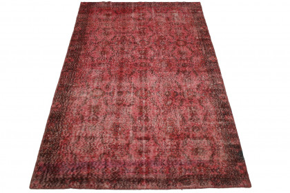 Vintage Teppich Rot Rosa in 290x180cm (1 / 3) Vintage Teppich Rot Rosa in 290x180cm (1 / 3)