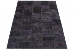 Patchwork Rug Purple Violet in 200x150cm