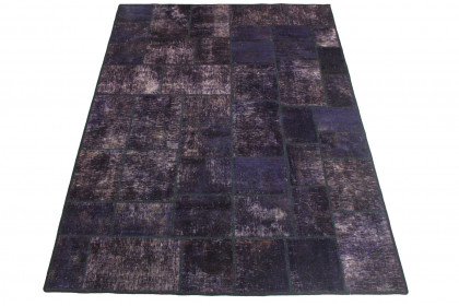 Patchwork Rug Purple Violet in 240x170cm