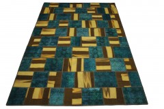 Patchwork Teppich in 300x200cm