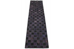 Patchwork Rug Runner Purple Rose in 310x80cm