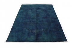 Vintage Rug Blue Turquoise in 390x280cm