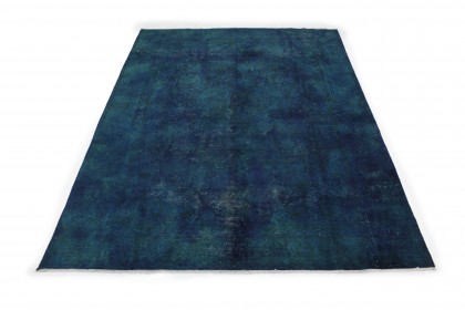 Vintage Rug Blue Turquoise in 390x280cm