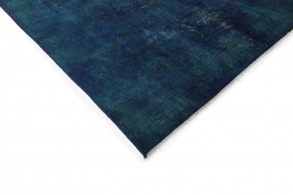 Vintage Teppich Blau Türkis in 390x280cm (5 / 6)