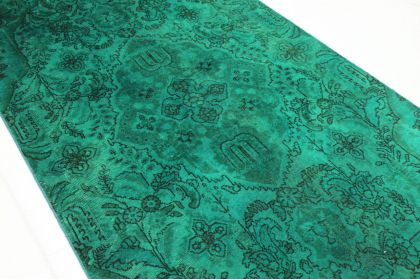 Vintage Rug Turquoise in 240x130cm (3 / 5)