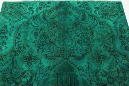 Vintage Rug Turquoise in 240x130cm (4 / 5)