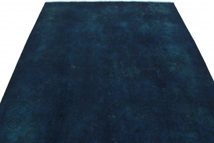 Vintage Teppich Blau in 300x200cm (3 / 6)