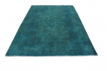 Vintage Teppich Grün in 300x200cm (2 / 7)