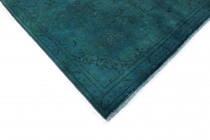 Vintage Teppich Grün in 300x200cm (5 / 7)