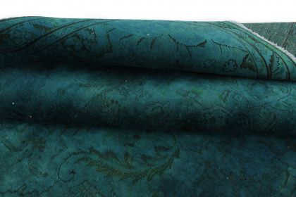 Vintage Teppich Grün in 300x200cm (7 / 7)