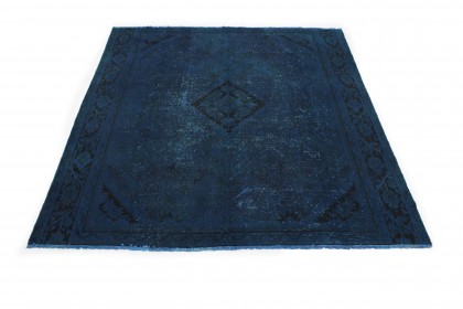 Vintage Teppich Blau in 290x280cm (1 / 7)