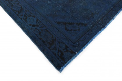 Vintage Teppich Blau in 290x280cm (5 / 7)