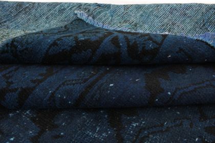 Vintage Teppich Blau in 290x280cm (7 / 7)