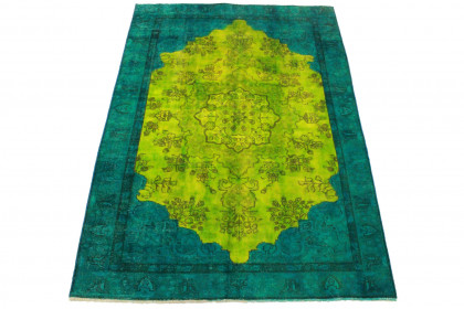 Vintage Rug Green Turquoise in 270x190cm (1 / 11) Vintage Rug Green Turquoise in 270x190cm (1 / 11)