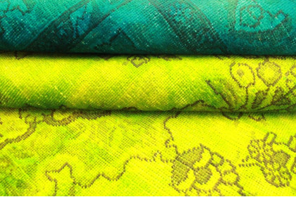 Vintage Rug Green Turquoise in 270x190cm (7 / 11) Vintage Rug Green Turquoise in 270x190cm (7 / 11)