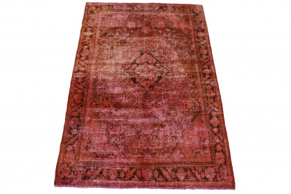 Vintage Teppich Rot in 200x130cm (1 / 4) Vintage Teppich Rot in 200x130cm (1 / 4)