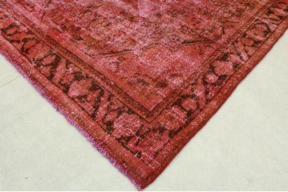 Vintage Teppich Rot in 200x130cm (10 / 11) Vintage Teppich Rot in 200x130cm (10 / 11)