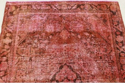 Vintage Teppich Rot in 200x130cm (6 / 11) Vintage Teppich Rot in 200x130cm (6 / 11)