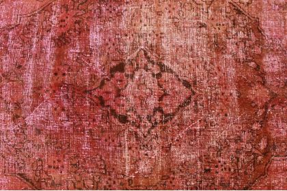 Vintage Teppich Rot in 200x130cm (9 / 11) Vintage Teppich Rot in 200x130cm (9 / 11)