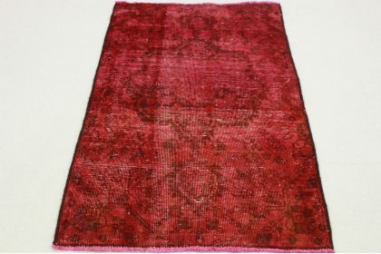 Vintage Rug Red in 130x80cm (3 / 11) Vintage Rug Red in 130x80cm (3 / 11)