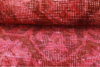 Vintage Rug Red in 130x80cm (7 / 11) Vintage Rug Red in 130x80cm (7 / 11)