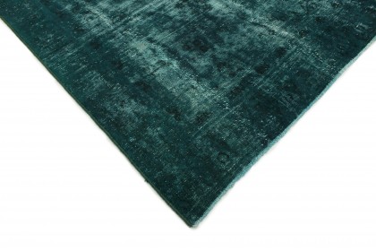 Vintage Teppich Grün Türkis in 370x270cm (5 / 6)